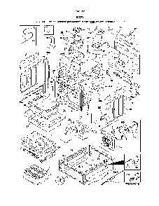 Part Location Diagram of 5304495465 Frigidaire HARNESS