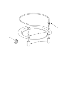 Heater Parts Diagram and Parts List for MDBTT53AWW0  Maytag Dishwasher