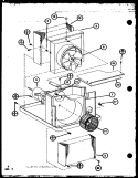 Page 2 Diagram and Parts List for CES1123R P9920809R Amana Air Conditioner