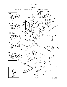 Burner Diagram and Parts List for 79075233312  Kenmore Range