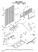 Part Location Diagram of 2176844 Whirlpool SPACER