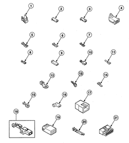 Blocks Diagram and Parts List for SDE307WF1500  Speed Queen Dryer