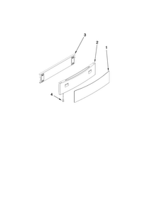 Drawer Parts Diagram and Parts List for JES9860CCB00  Jenn-Air Range