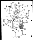 Page 2 Diagram and Parts List for ES1123A P6968407R Maytag Air Conditioner