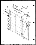 Page 4 Diagram and Parts List for ES1123HES P6968409R Maytag Air Conditioner