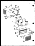 COMPRESSOR & TUBING K34G07 Diagram and Parts List for 5P2MS P9931511R Amana Air Conditioner