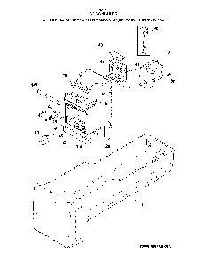 Container Diagram and Parts List for 2537034941G  Kenmore Refrigerator