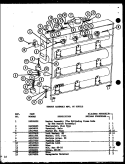 HEATER ASSY MFG. BY TUTTLE Diagram and Parts List for B12C3HES P9920815R Amana Air Conditioner