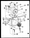 Page 2 Diagram and Parts List for 12C5A P6968417R Maytag Air Conditioner