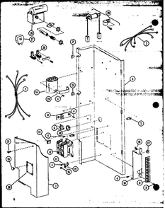 Part Location Diagram of C6229501 Whirlpool Wire Harness