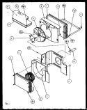 Page 2 Diagram and Parts List for 12C3EV P1118122R Maytag Air Conditioner