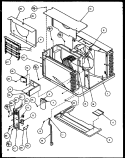 Page 3 Diagram and Parts List for B9C3HES P1152008R Amana Air Conditioner