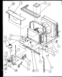 Part Location Diagram of C6380303 Whirlpool NLARAIL-BOTTOM PNT