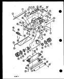 Part Location Diagram of R0199443 Whirlpool L DRAWER BRACKET Assembly