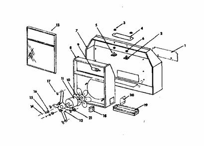 Part Location Diagram of 19570 Maytag Canopy