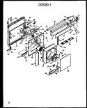 Part Location Diagram of R0199686 Whirlpool HINGE
