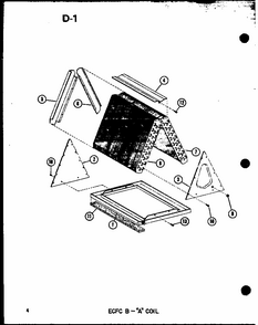 Part Location Diagram of B1142301 Whirlpool Cover-evap