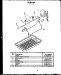 ROTISSERIE (XST - 110) Diagram and Parts List for FET100  Amana Cooktop