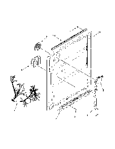 Inner Door Parts Diagram and Parts List for 66512833K314  Kenmore Dishwasher