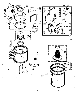 Vacuum Cleaner Parts Diagram and Parts List for 11640260  Kenmore Central Vacuum