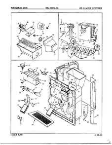 Part Location Diagram of 68034-1 Maytag DISCONTINUED