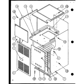 Diagram 2 Diagram and Parts List for GCI045B25B P9898201F Amana Furnace