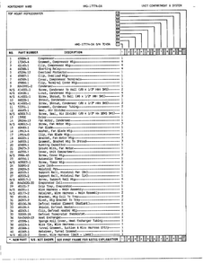Unit Compartment And System Page 2 Diagram and Parts List for 17774A  Admiral Refrigerator