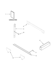 Oven Parts Diagram and Parts List for JMC2427DS00  Jenn-Air Microwave