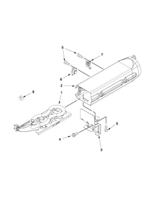 Dryer Heating Parts-electric Diagram and Parts List for MLE20PNBGW1  Maytag Washer Dryer Combo