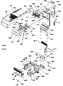 Ice Makercontrol Assy Diagram and Parts List for SSD21SL-P1193908WL  Amana Refrigerator