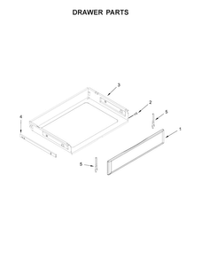 Part Location Diagram of W11334143 Whirlpool PANEL-DRWR