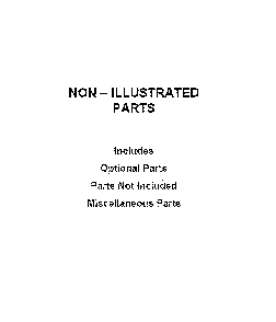 Optional parts (not included) Diagram and Parts List for MVWP575GW1  Maytag Washer
