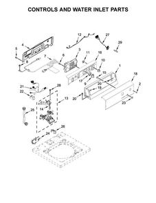 Part Location Diagram of W11243585 Whirlpool HARNS-WIRE