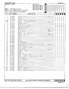 Exterior Page 2 Diagram and Parts List for 6215A REV D Norge Washer