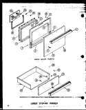Part Location Diagram of R0178924 Whirlpool SPACER-HANDLE