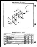Part Location Diagram of 0088713 Whirlpool FRAME CONTROL PANEL