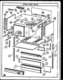 Part Location Diagram of 69185 Whirlpool LABEL, WARNING