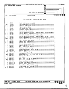 Ice Maker Page 2 Diagram and Parts List for 21694A  Admiral Refrigerator