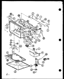 Page 5 Diagram and Parts List for RCC1020 P8576902S Amana Microwave Oven Combo