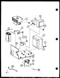 Page 6 Diagram and Parts List for RCC1020 P8576902S Amana Microwave Oven Combo