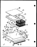 Page 8 Diagram and Parts List for RCC1020 P8576902S Amana Microwave Oven Combo