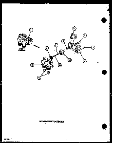 Section 4 Diagram and Parts List for LW2603 P7804720W Amana Washer