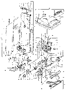 Unit Parts Diagram and Parts List for U4729-900  Hoover Upright Vacuum