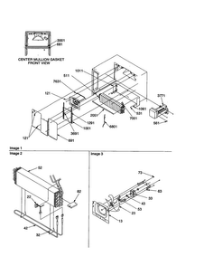 Evaporator And Fan Motor Diagram and Parts List for TR18V2E-P1315705WE  Amana Refrigerator