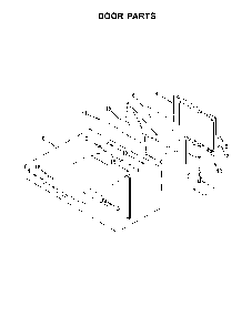Part Location Diagram of W11355995 Whirlpool GLASS-DOOR