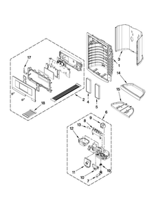 Part Location Diagram of WPW10333277 Whirlpool Control, Electric