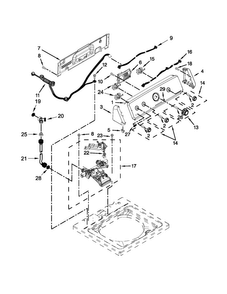 Part Location Diagram of W11087252 Whirlpool CNTRL-ELEC