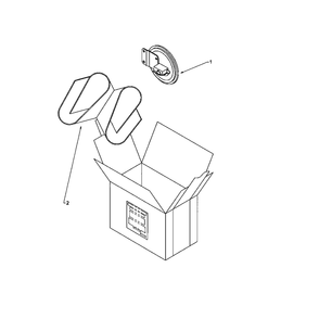 Part Location Diagram of 10727904 Whirlpool Switch, pressure