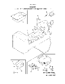Ice Maker Diagram and Parts List for 2537042341B  Kenmore Refrigerator