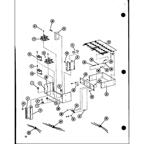 Part Location Diagram of A3351301 Whirlpool Wire assy